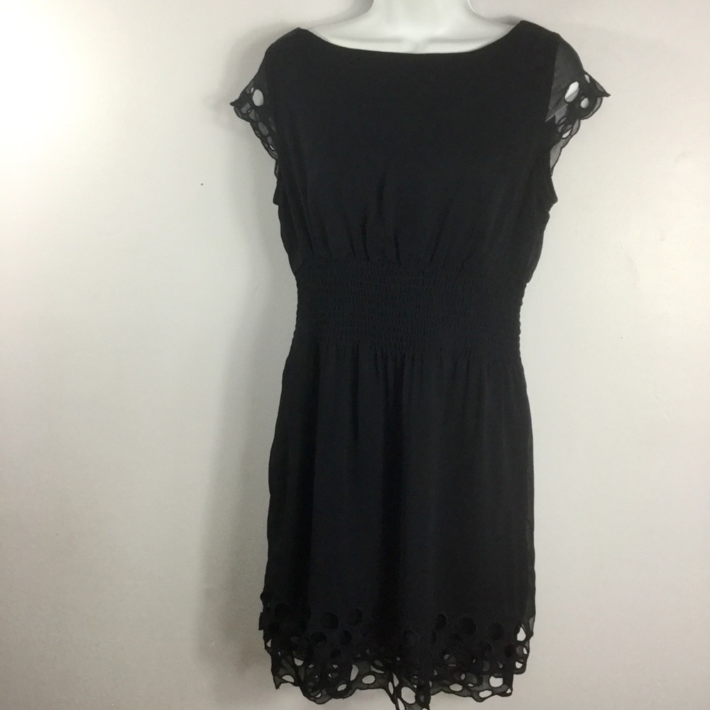 Bar III Navy Blue Cap Sleeve Dress